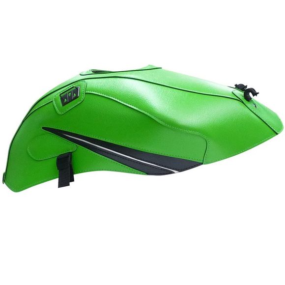 Bagster Tank Pad Green Kawa/Black and White SpikesKAWASAKI 600 NINJA ZX-6 R (ZX600R) - 2011 - 2012Ref: 1575D