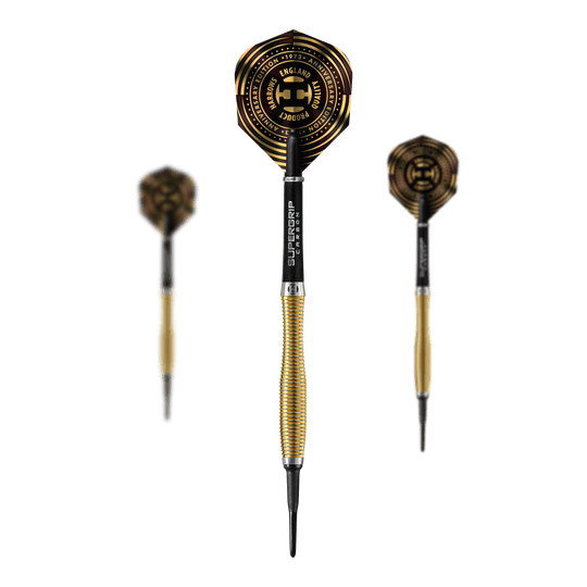 Harrows Anniversary Edition V-Wing Soft Darts - 18g