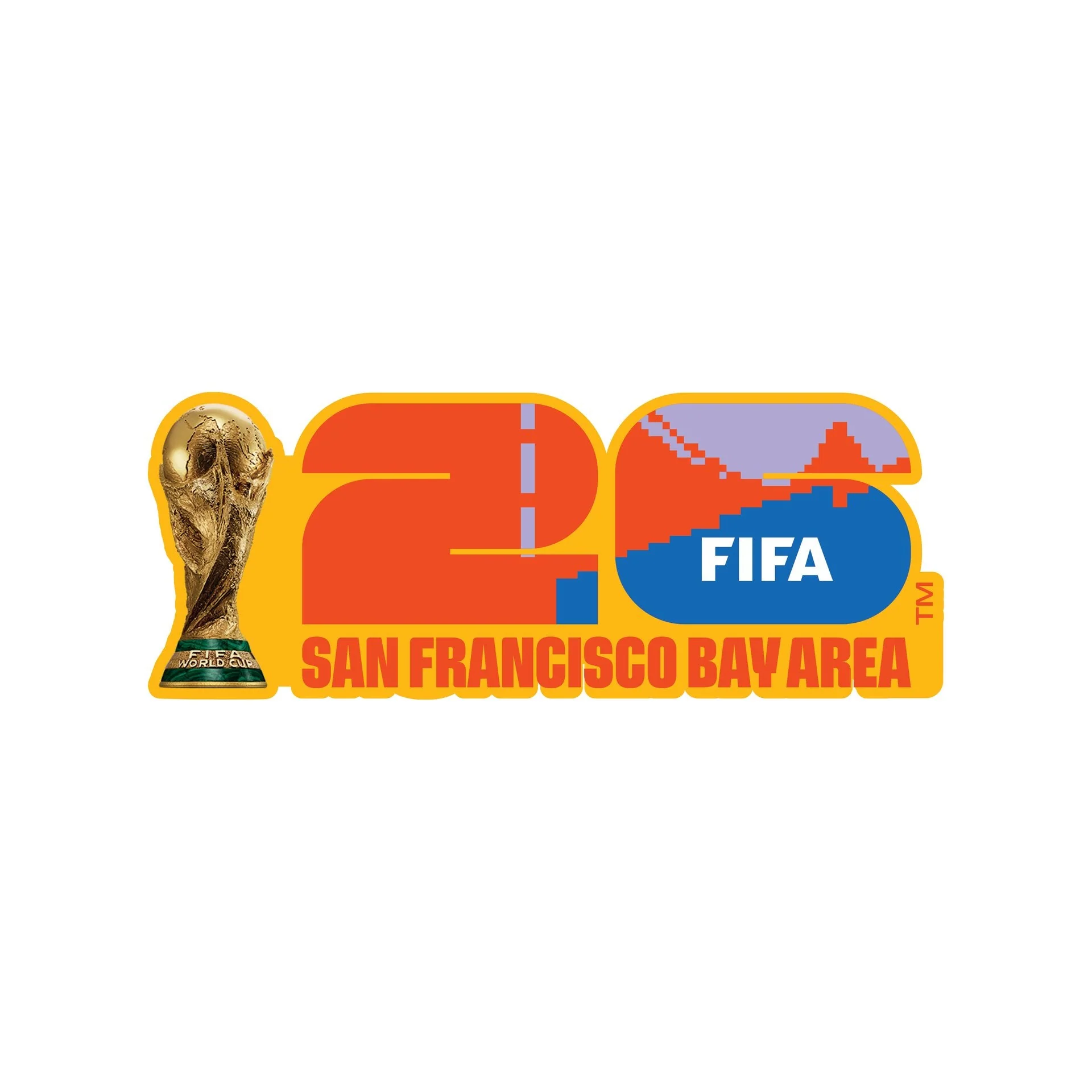 2026 Soccer Fan Collection Host City San Francisco Bay Area Magnet
