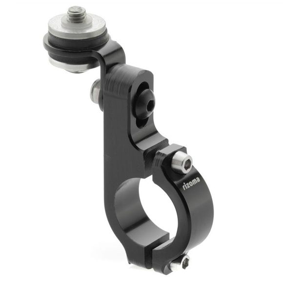 Support de bocal Rizoma pour Réservoir de frein ou embrayage - NoirRef : RZ0258 / CT457B