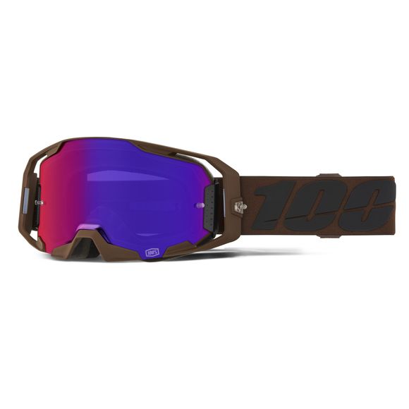 100% ARMATIC SALCEDO cross mask - Violet Mirror Screen 2026 - BrownRef: CE1597 / 50060-10016