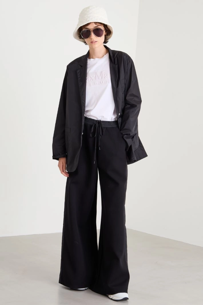 Taffeta jacket - BLACK