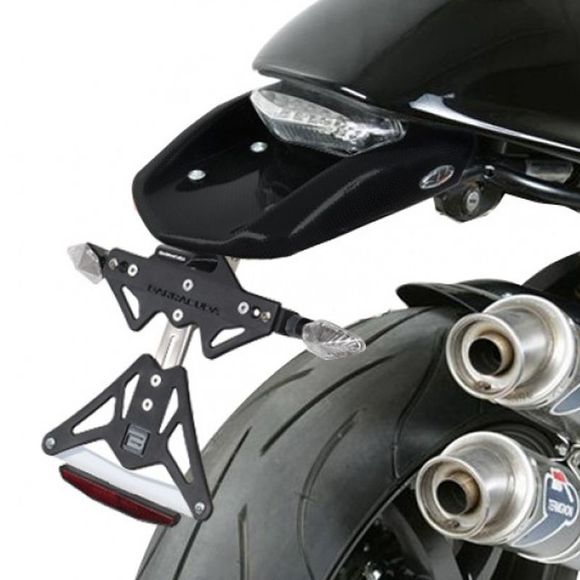 Support de plaque Barracuda Noir - NoirRef : BAR0304 / DN6104-BN