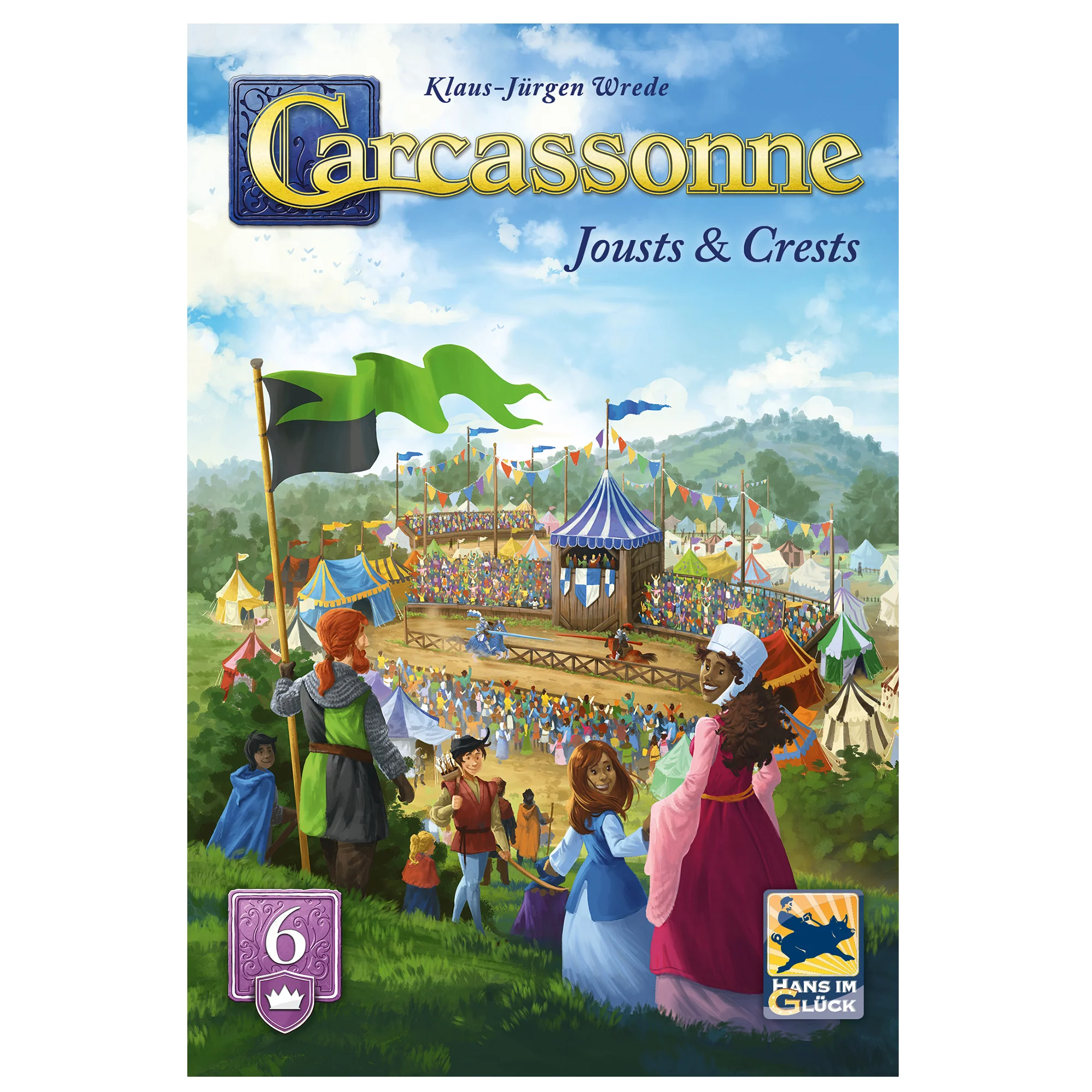 Carcassonne Exp 6: Jousts & Crests