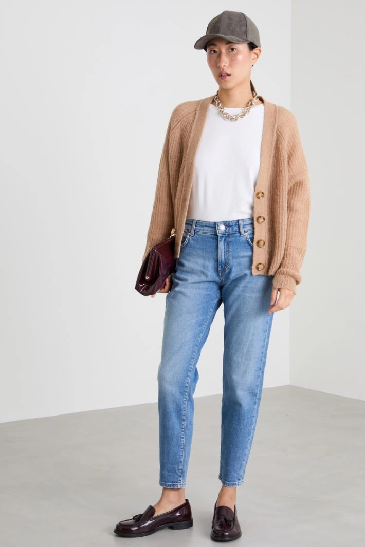 Denim boyfriend Jeans - LIGHT BLUE