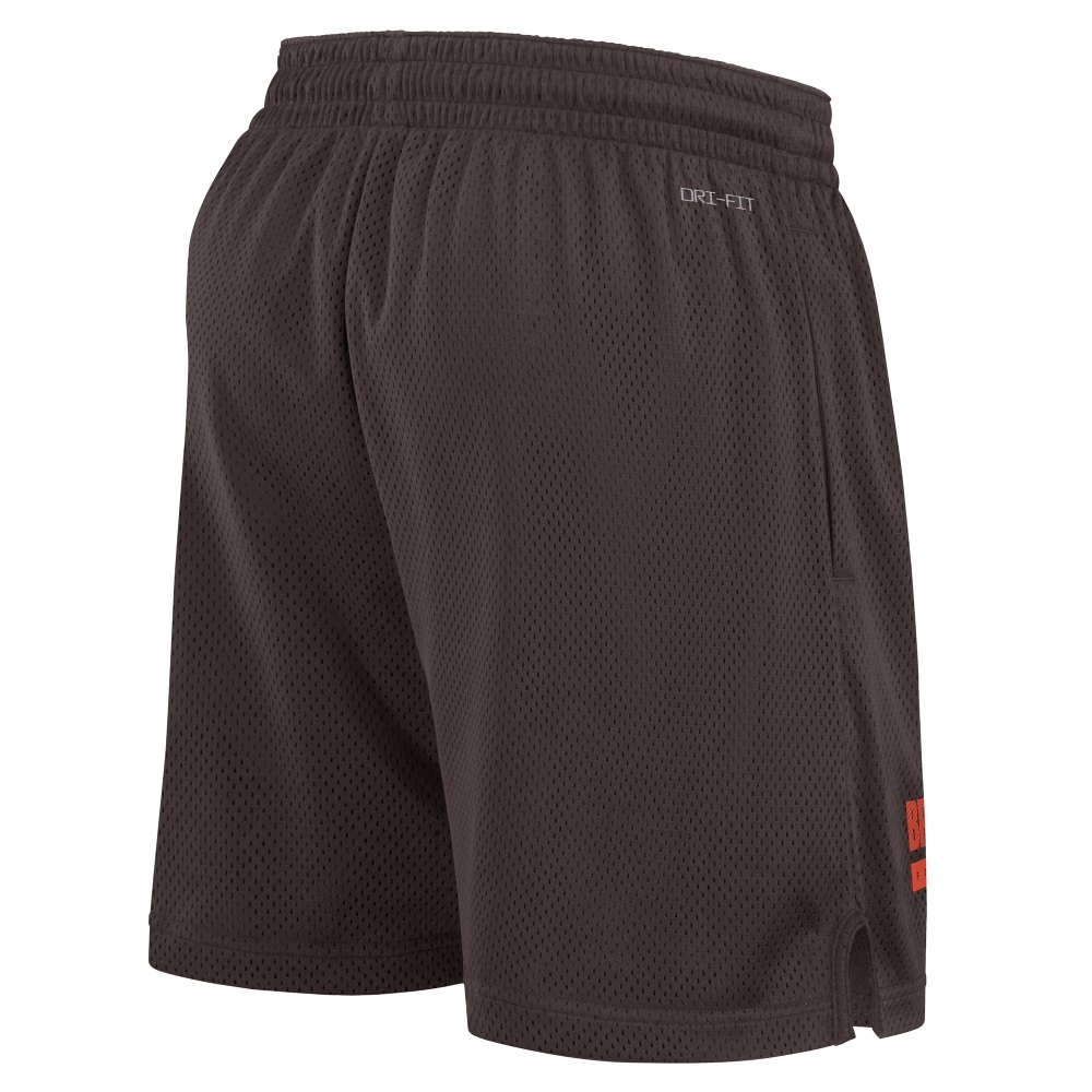 Cleveland Browns 2024 NFL Sideline Mesh Nike Dri-FIT Shorts Brown