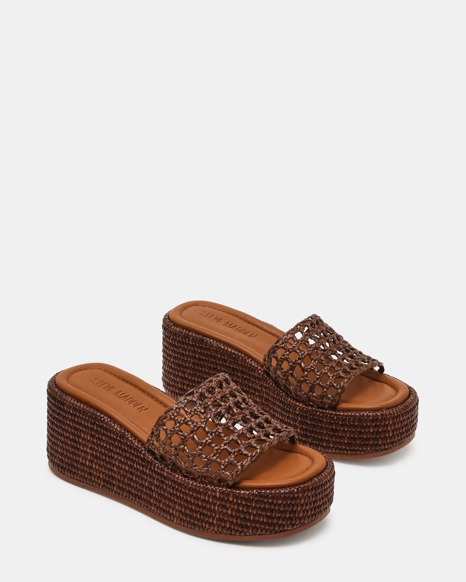 Brandy Brown Raffia