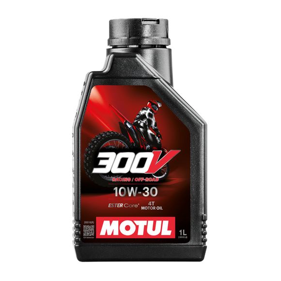 Huile moteur Motul 300V OFF ROAD 10W30 1L UniverselRef : MOT0169 / 112536