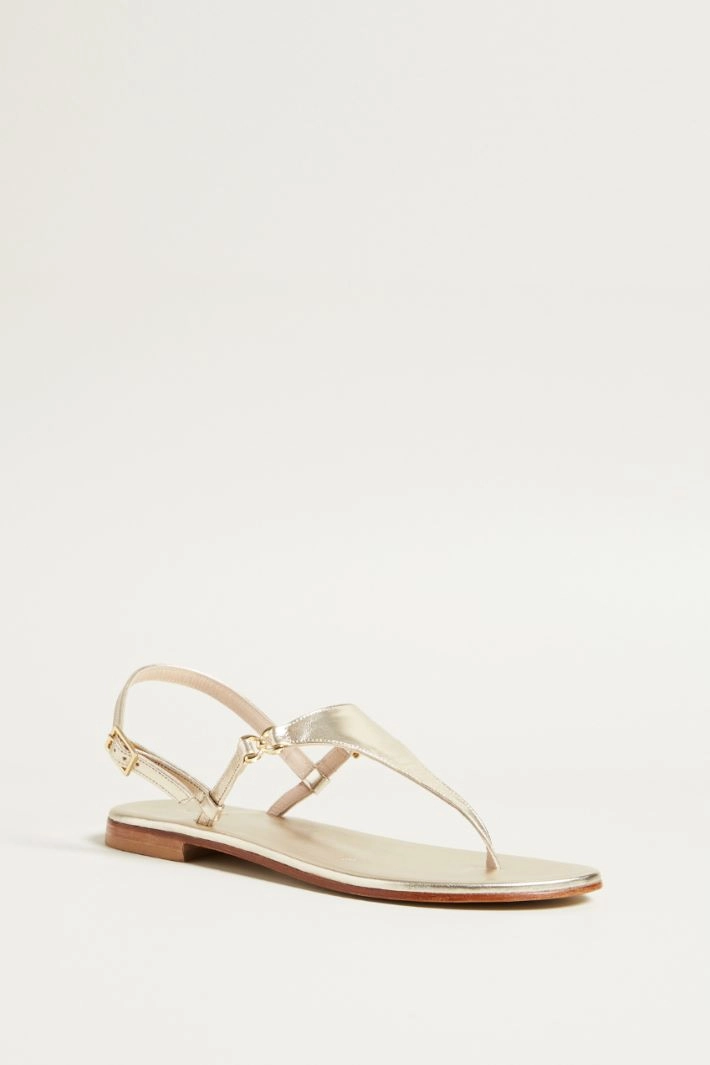 Thong sandals - GOLD