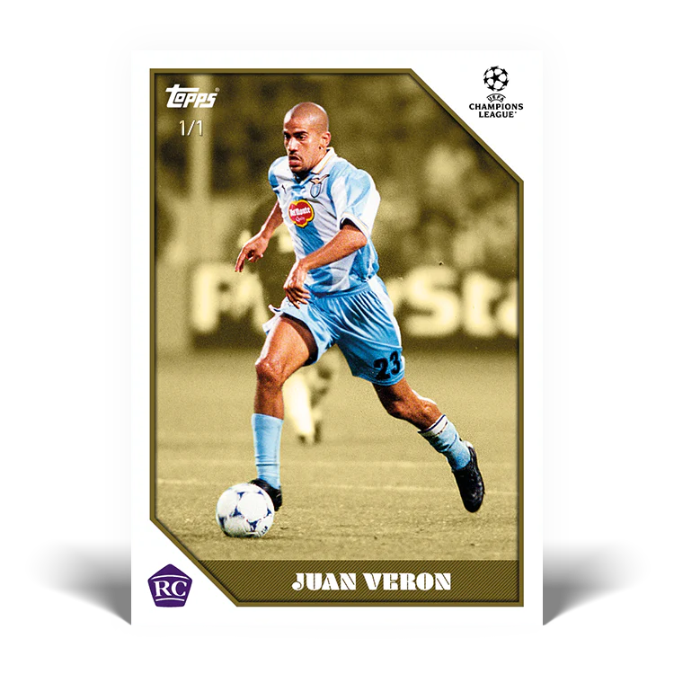 The Lost Rookie Card - Juan Verón