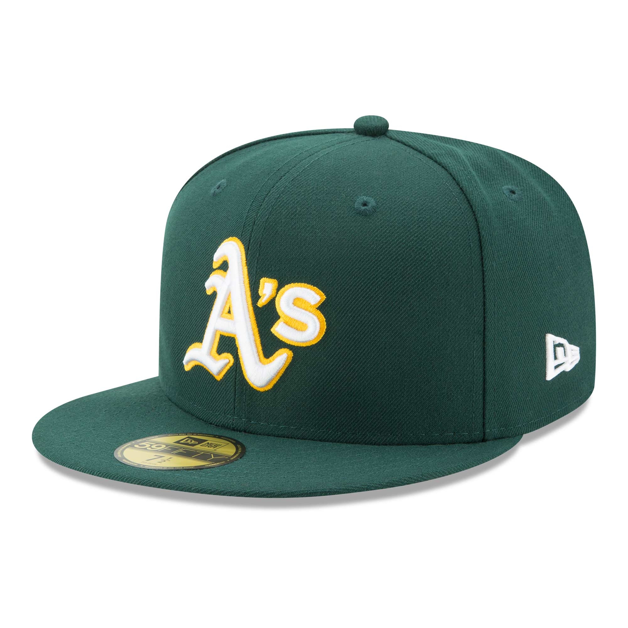 Athletics Authentic New Era 59FIFTY Fitted MLB Cap Road