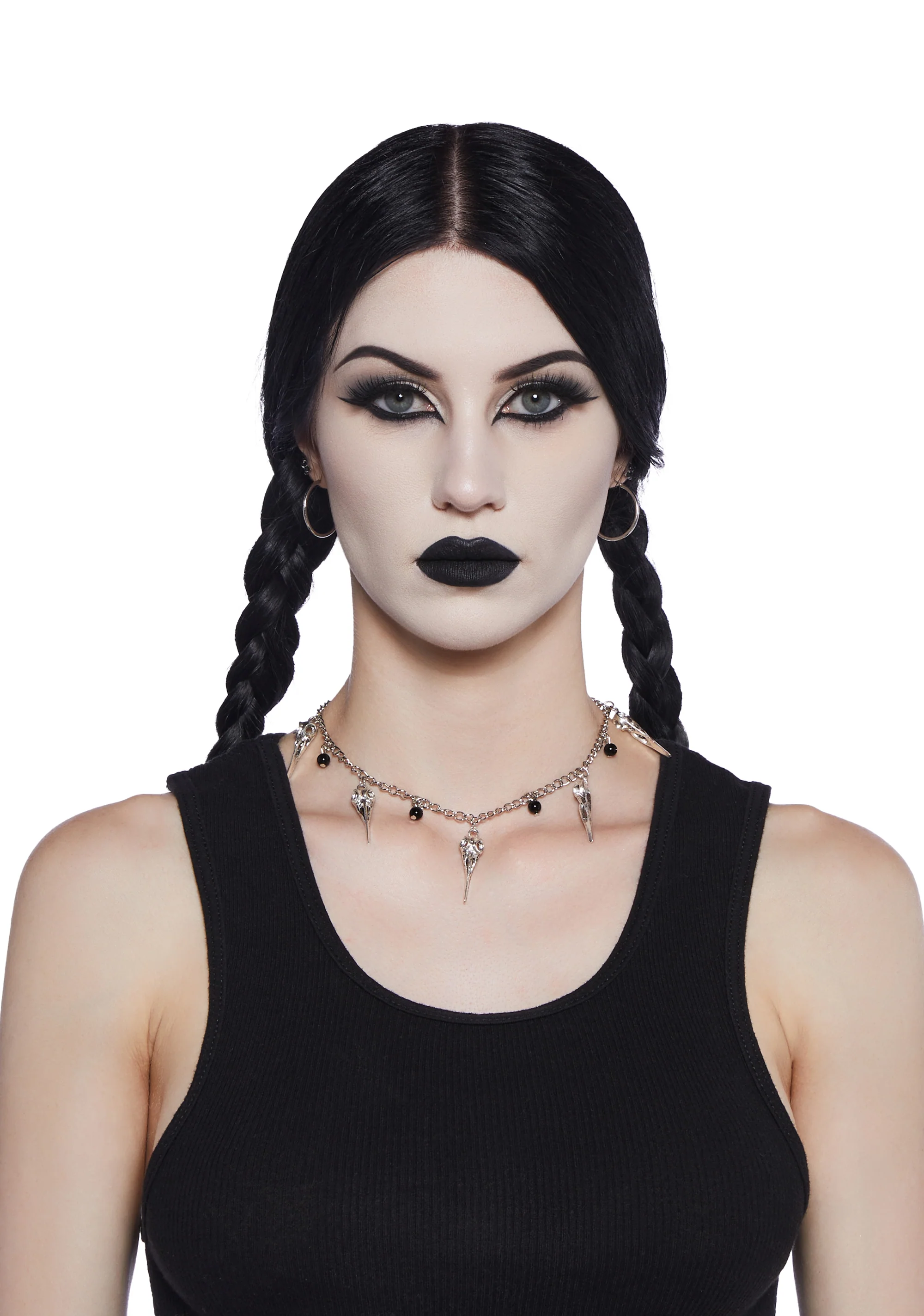 Sinister Skull Statement Necklace