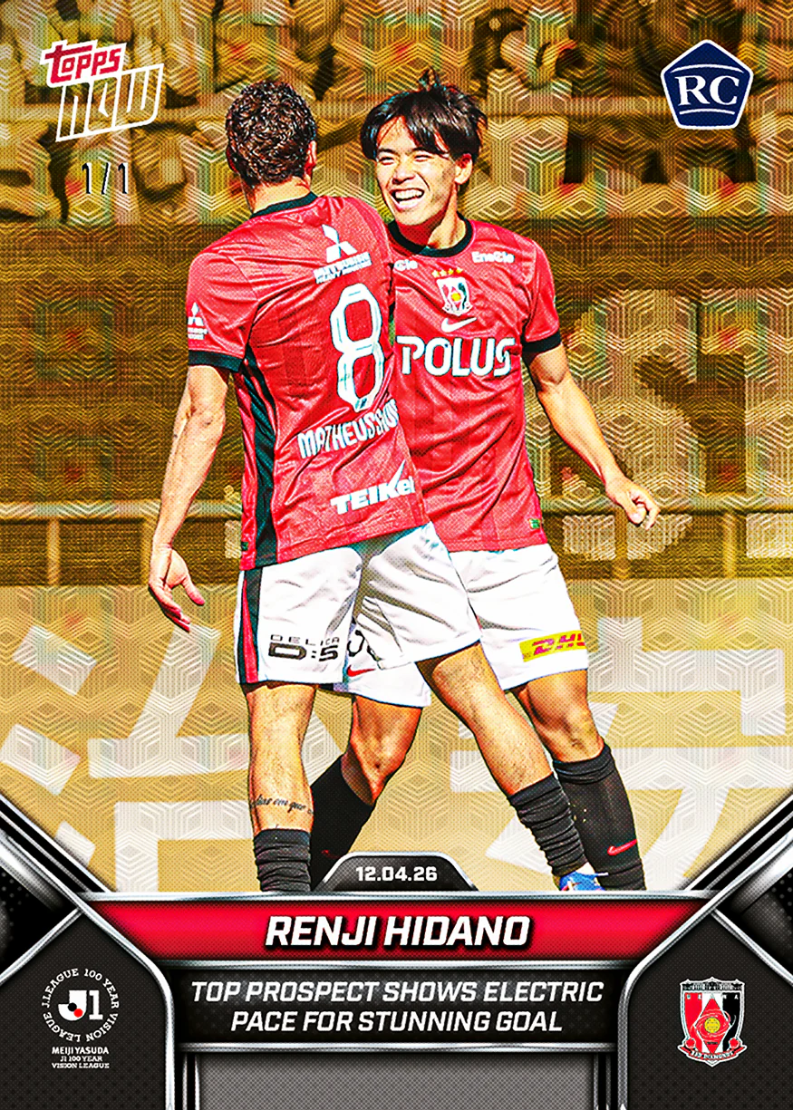 Renji Hidano - 2026 J.League® Topps NOW® - Card 11