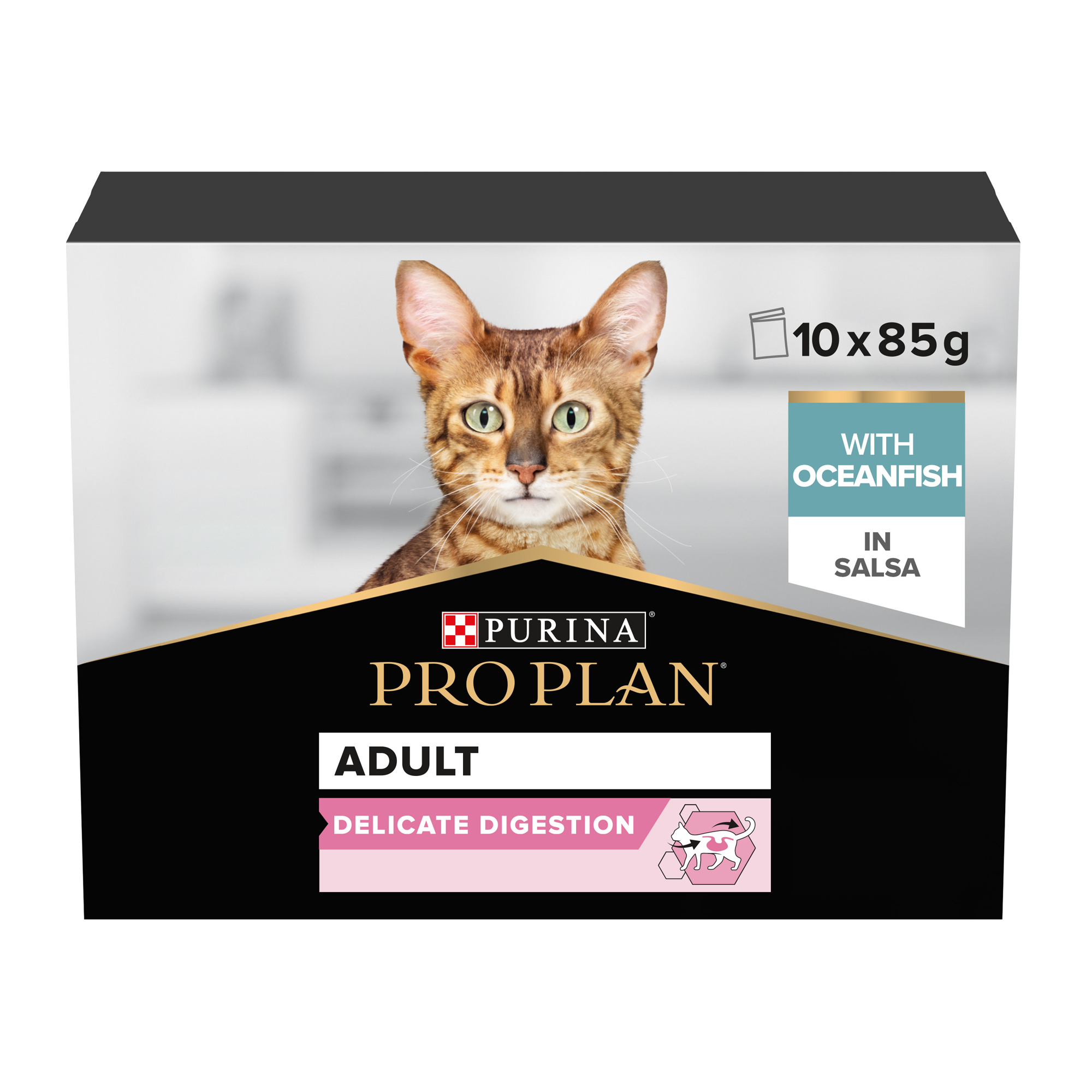 Purina Pro Plan Cat NutriSavour - Delicate - 20 x 8g