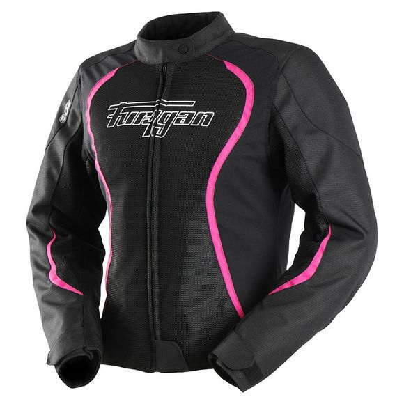Motorcycle Jacket Furygan Odessa Vented 3En1 - Black / WhiteRef: FU1301
