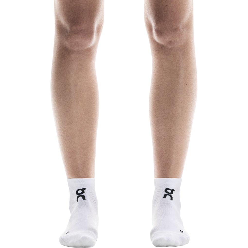 On Core Run Sock Mid 2-Pair Unisex - White