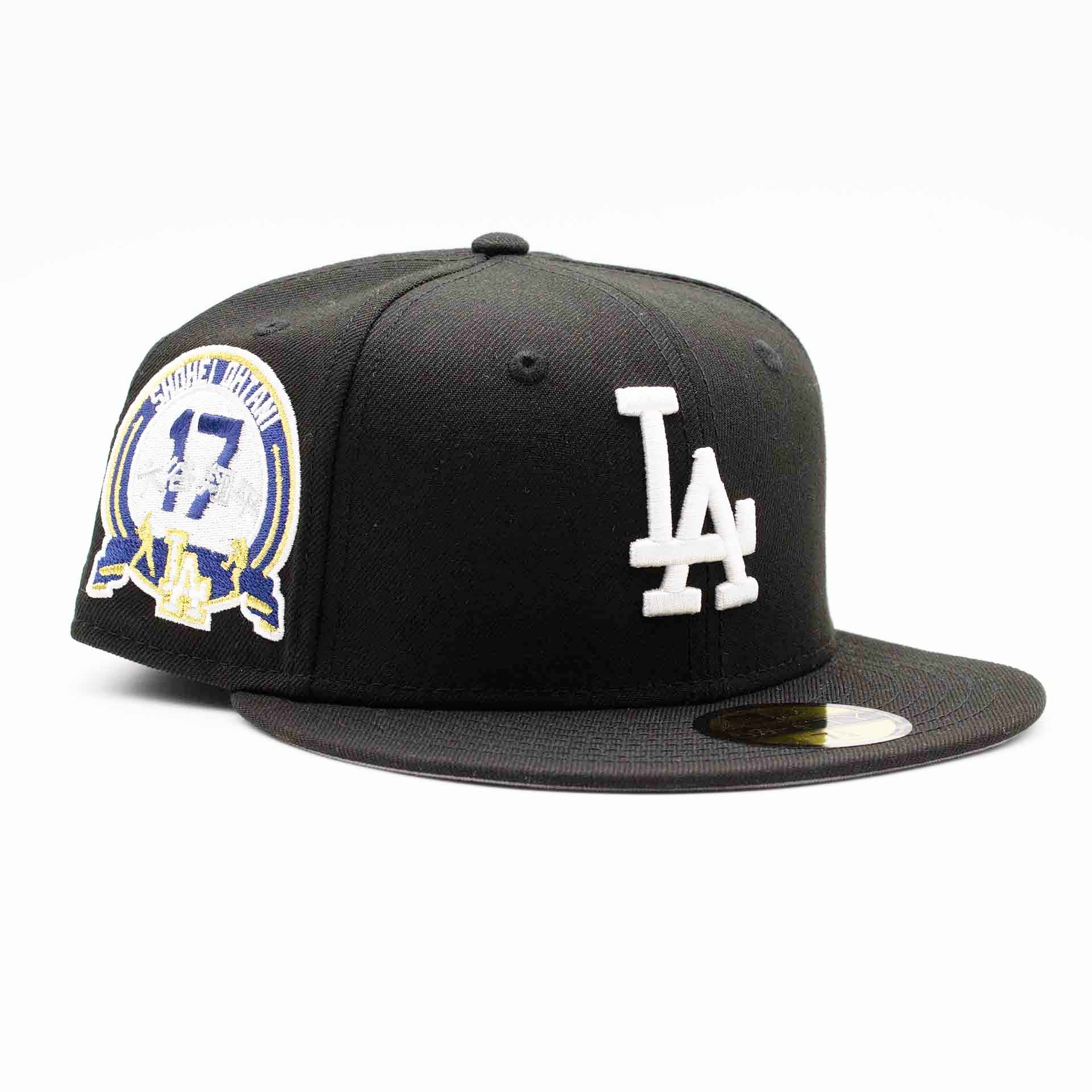 Los Angeles Dodgers Shohei Ohtani #17 59FIFTY Fitted MLB Cap Black