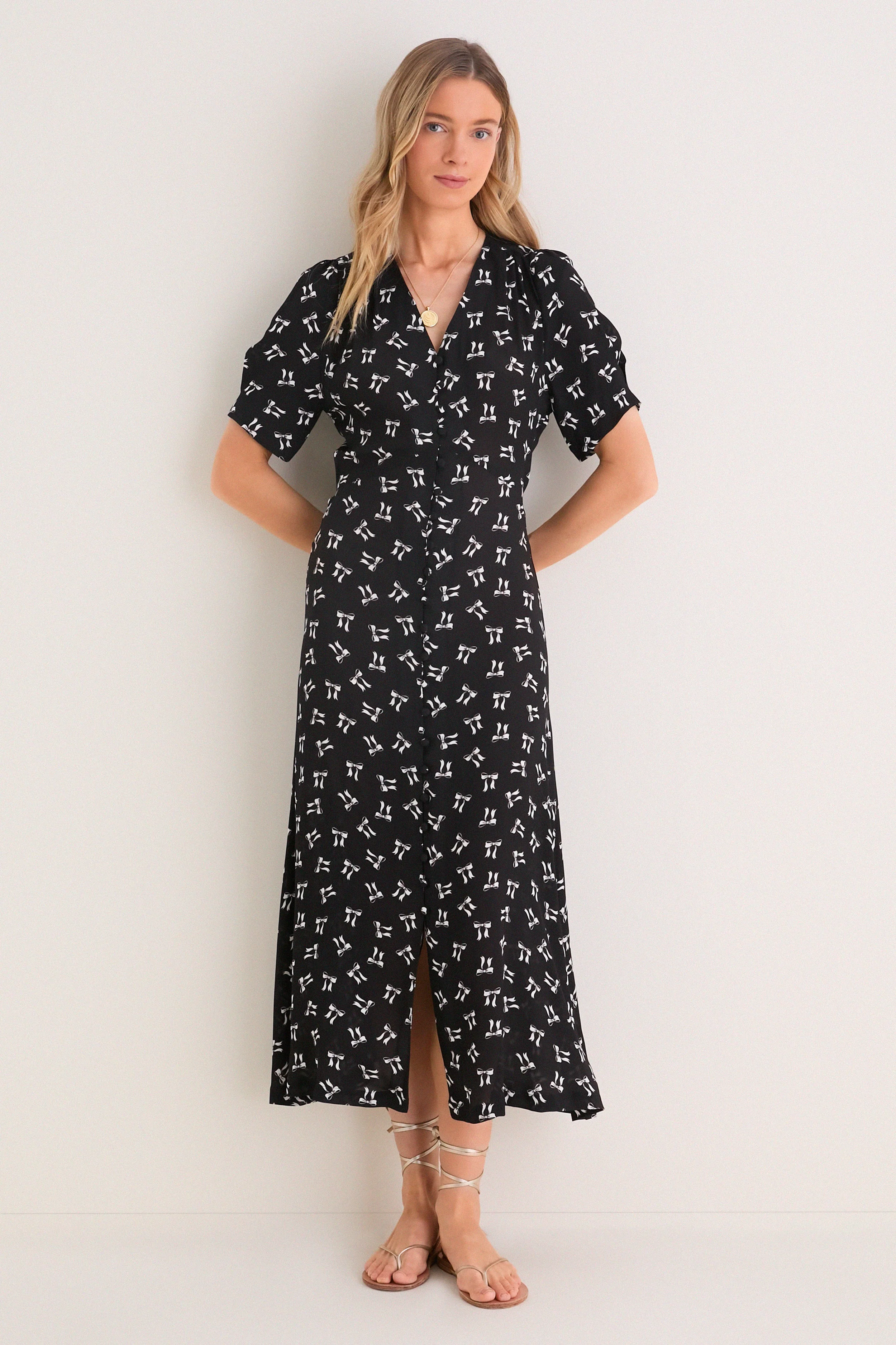 Vintage Bows Tuxedo Luciya Antique Dress