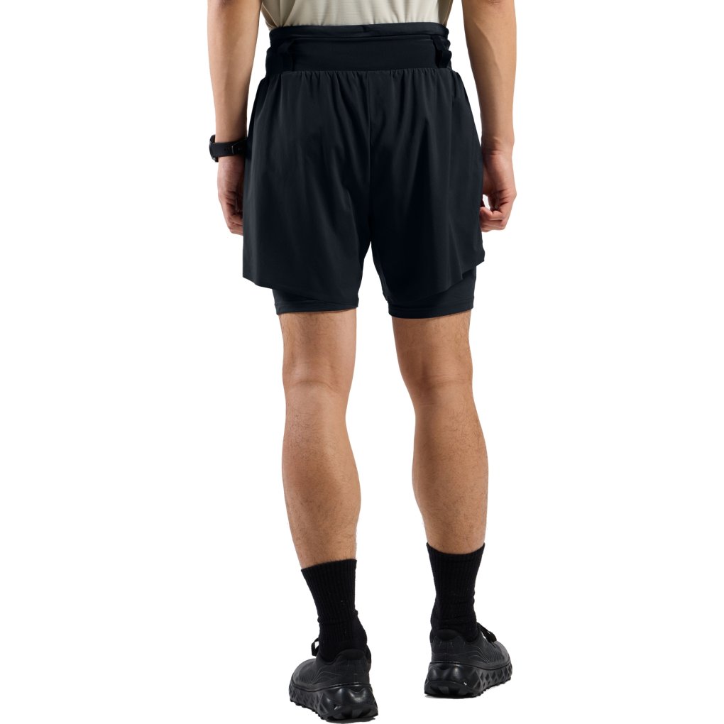 Odlo X-Alp 6-inch 2-in-1 Trail Running Shorts 2.0 Men - black