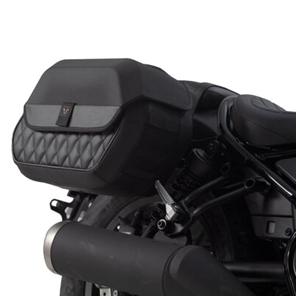 SW-MOTECH LH1/LH1 Legend Gear Saddlebags with Mounts - BlackRef: SWM0027 / BC.HTA.01.682.20100