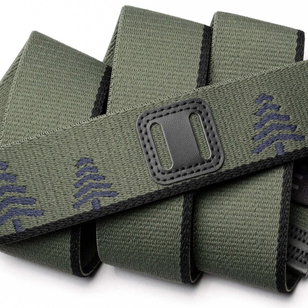 Arcade Adventure A2 Original Blackwood Stretch Belt - ivy green/black