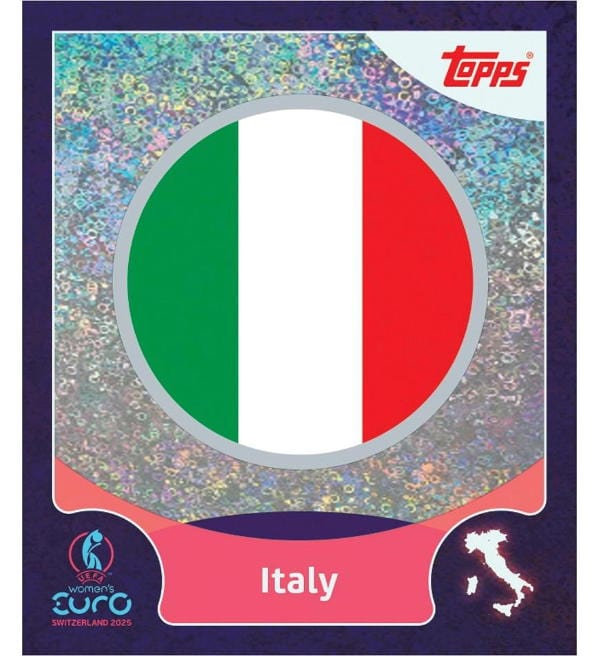 Topps UEFA Women's Euro 2025 Stickers - Starterpack + Box With 50 Packets