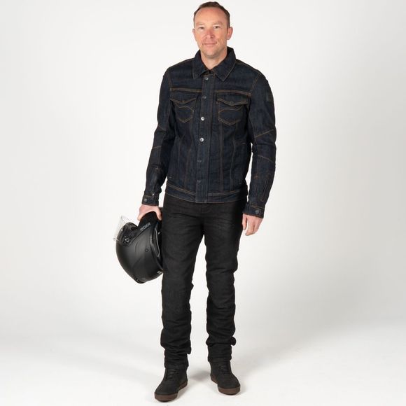 DXR DNM BLOUZ Motorcycle Denim Jacket - BlueRef: DXR0334