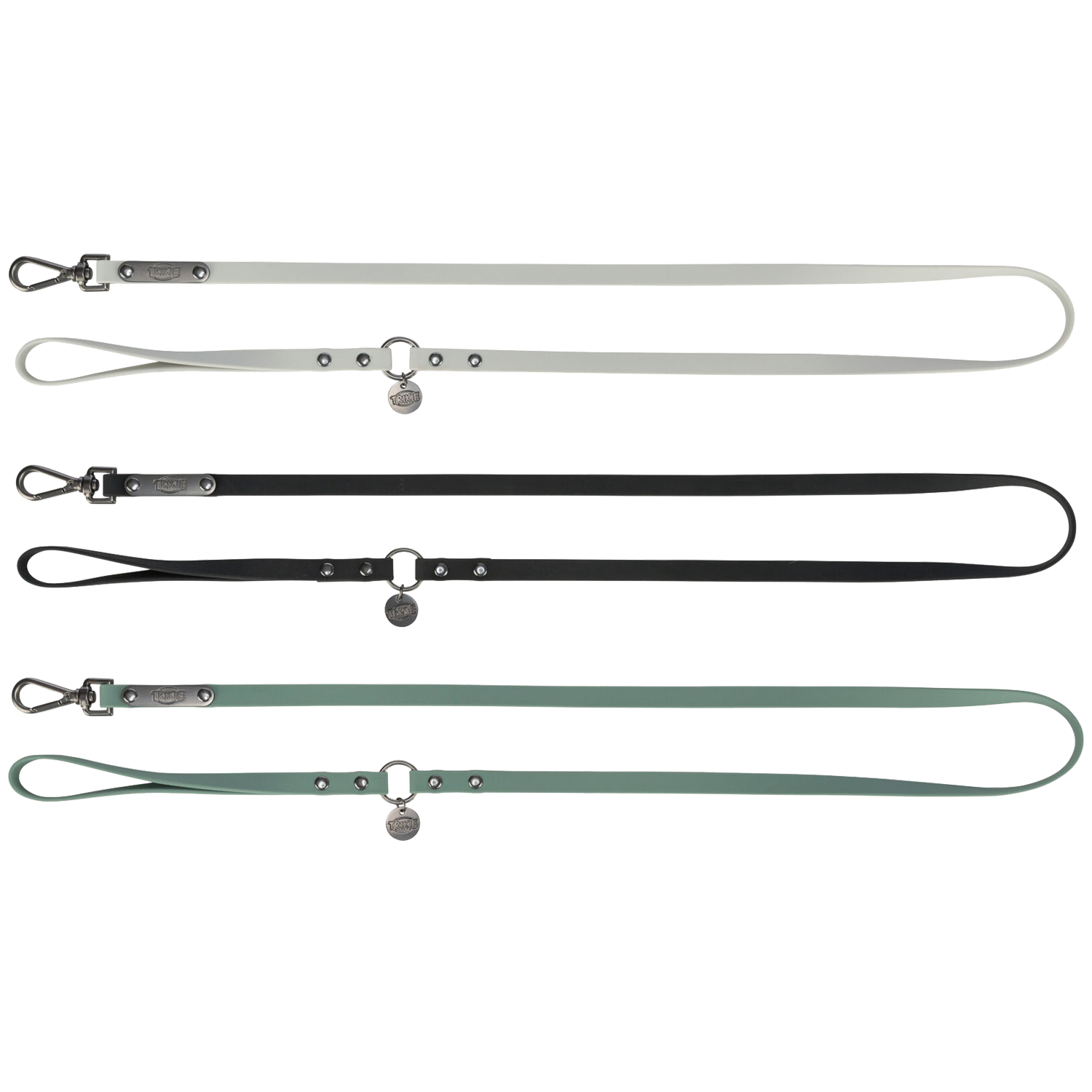 Trixie Belt CityStyle - S/M 1.20 m/13 mm - Light Grey