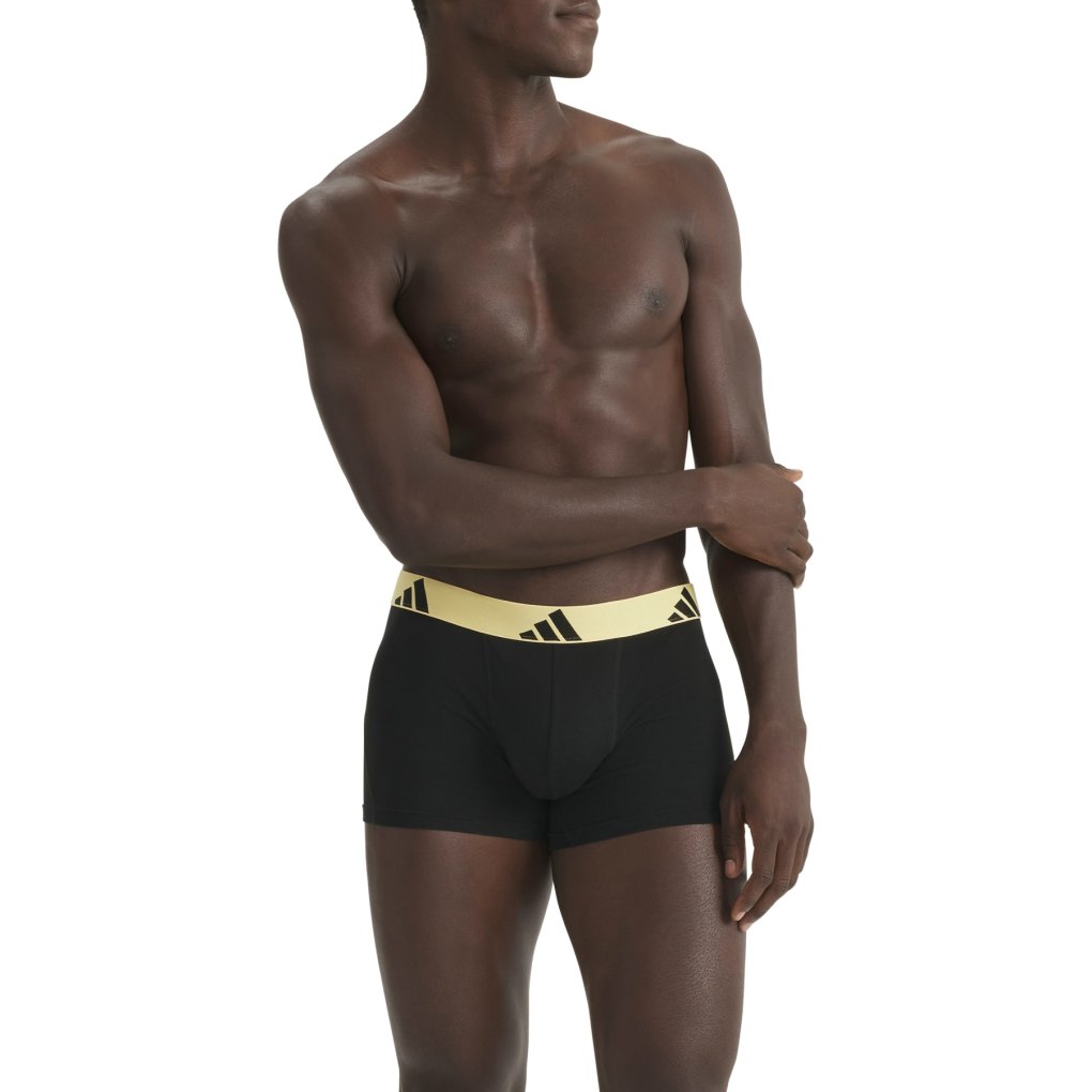 adidas Sports Underwear Active Flex Cotton Trunk Men - 3 Pack - 915 assorted