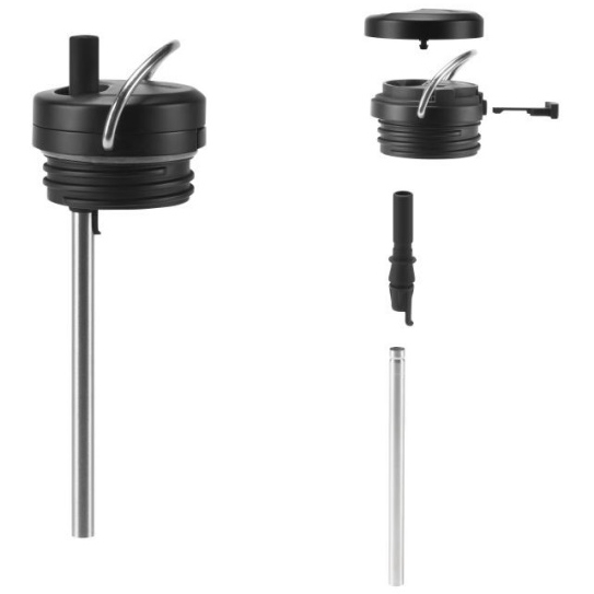Klean Kanteen Twist Cap + Straw for TKWide Bottles - black