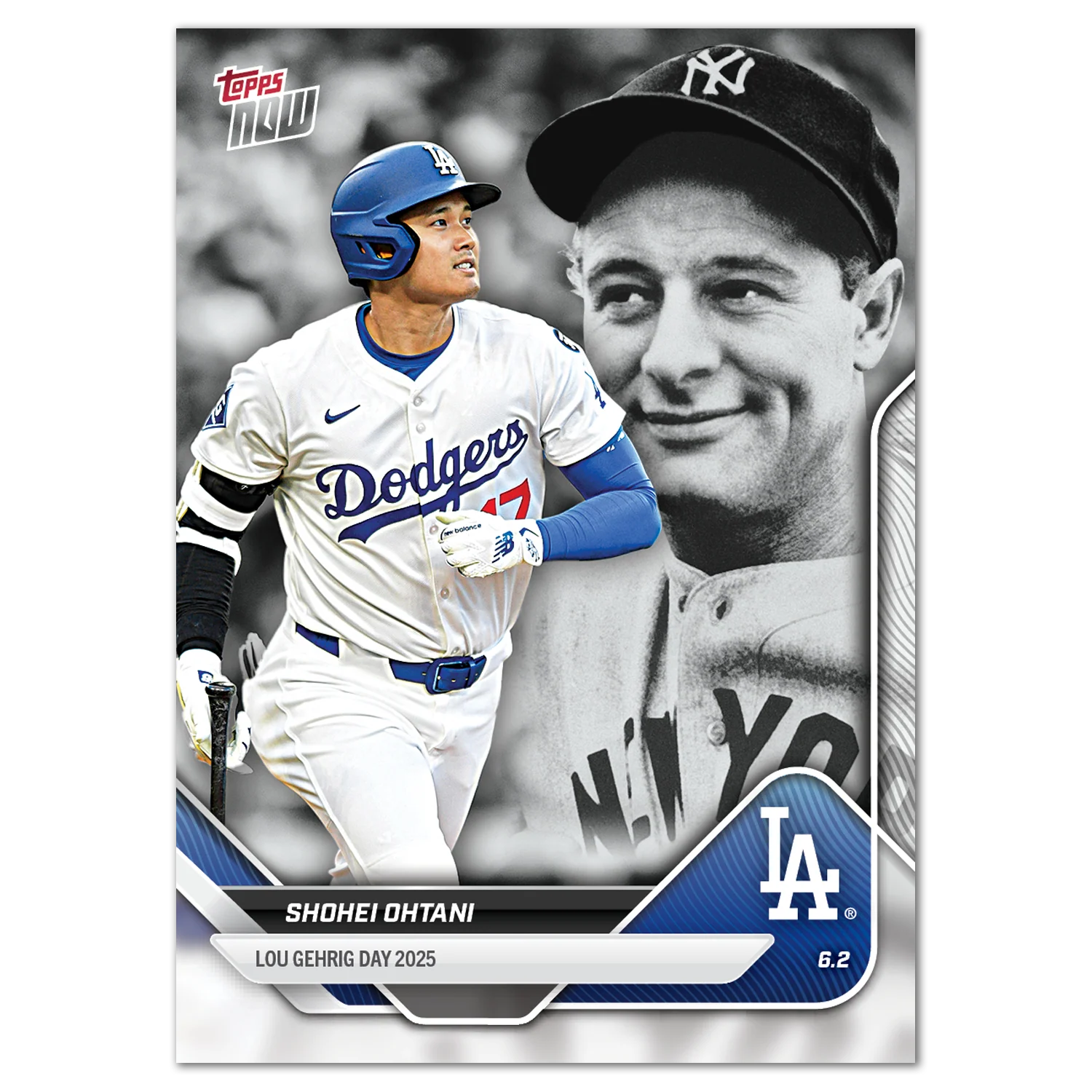 2025 Topps NOW Lou Gehrig Day Complete Set - presented by Sarah Langs of MLB