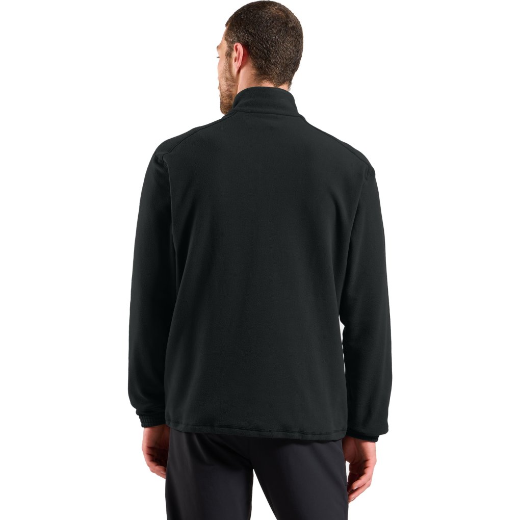 Odlo Essentials Classic Fleece Full-Zip Multisport Mid Layer Men - black