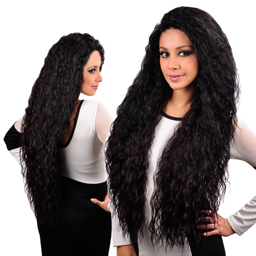 Sensationnel Synthetic Hair Half Wig Instant Weave Tuscany