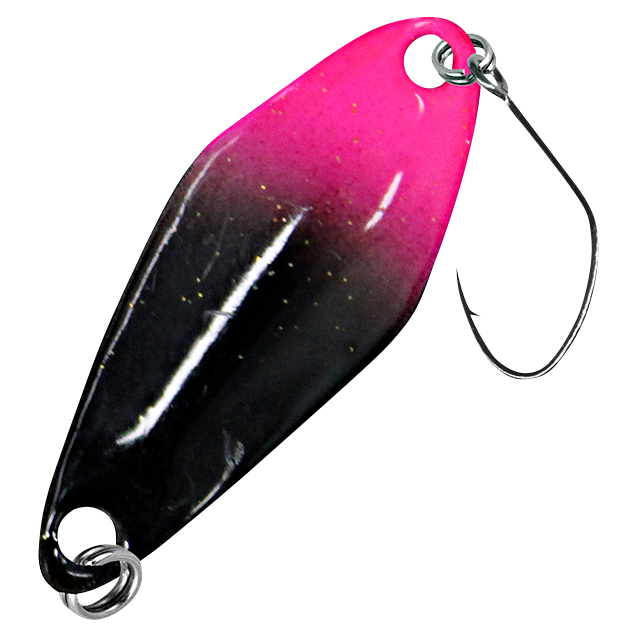 FTM Trout Spoon Tremo (2.3 g, Black\/Pink, Black UV)