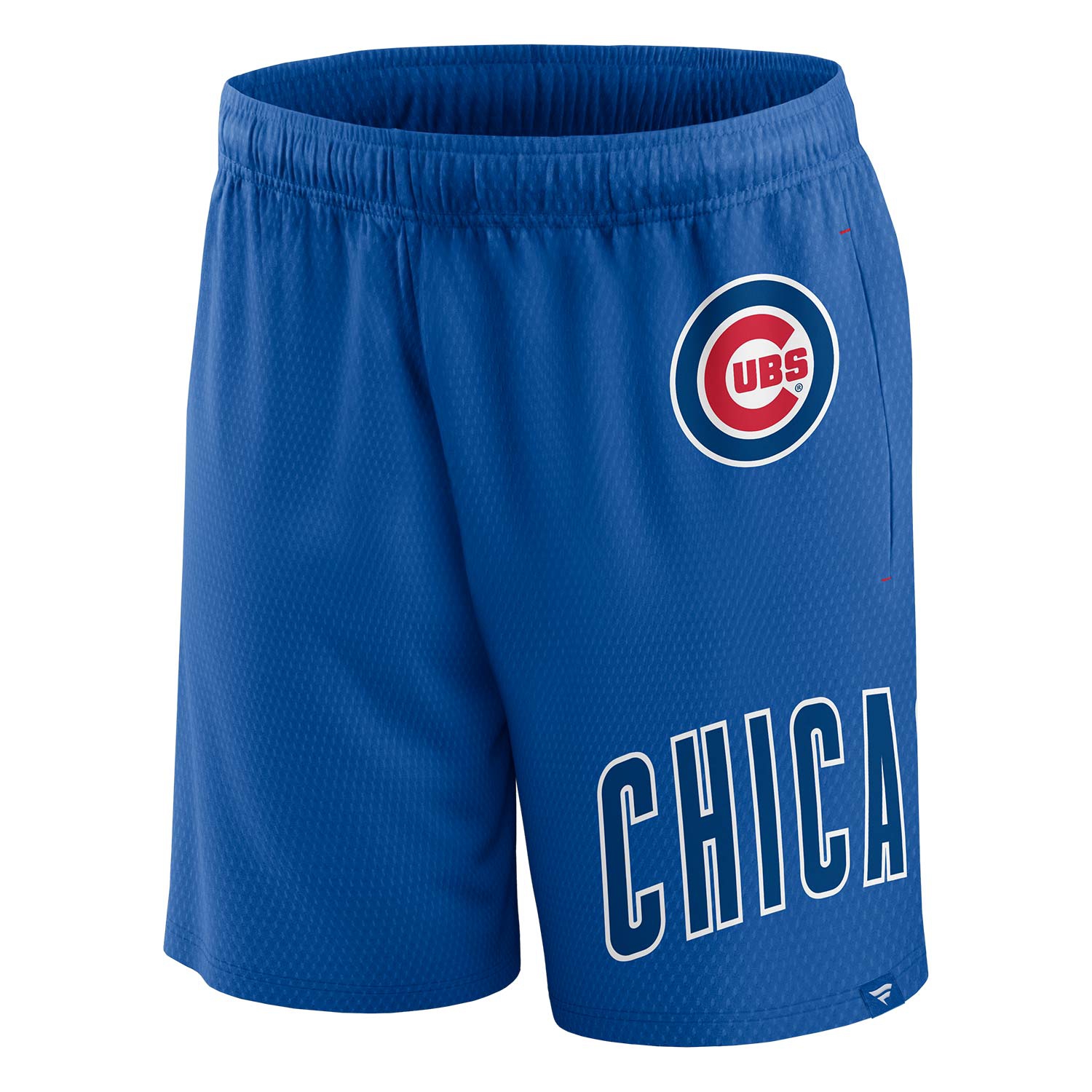 Chicago Cubs Clincher Fanatics MLB Mesh Shorts Blue