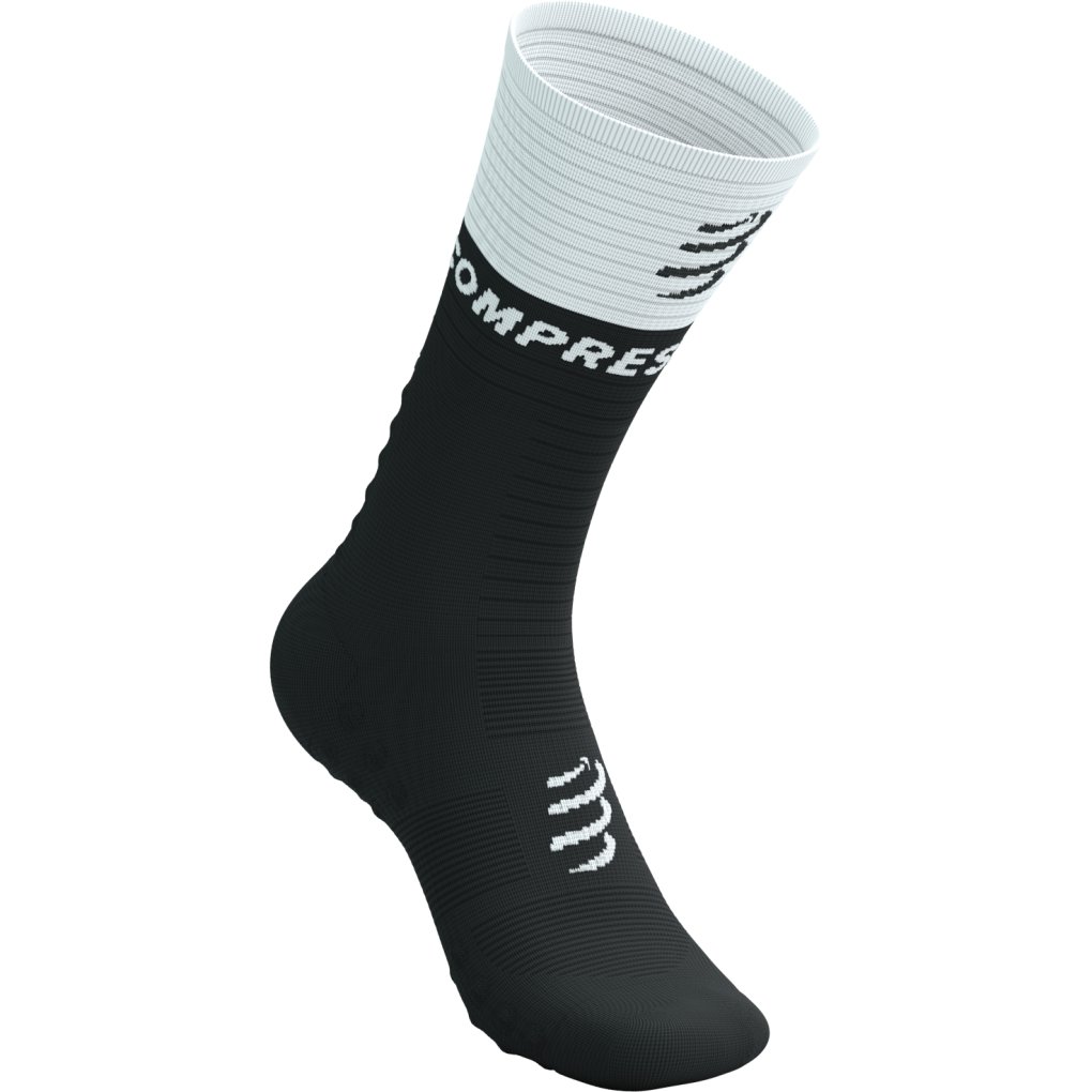 Compressport Mid Compression Socks v2.0 - black/white