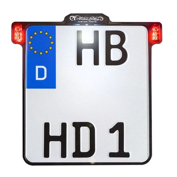 Heinz Bikes license plate holder 2 in 1 rear light Slip - Inn UniversalRef: Heiz00503A / 20301240