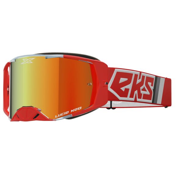 EKS LUCID RACE RED cross mask - RED MIRROR 2023 - RedRef : KS0006 / 067-11055