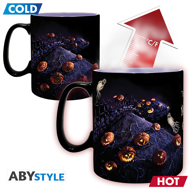 NIGHTMARE BEFORE XMAS Mug Heat Change 460 ml Jack & Moon