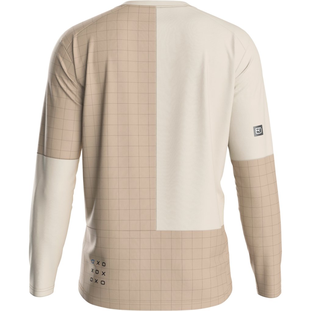 Ortovox Sequence Trail Longlseeve Jersey Men - dark linen