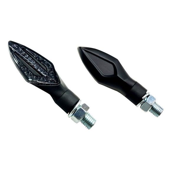 Brazoline BRAKELATE Sequential LED Turn Signal (Pair) Universal - BlackRef: 10234