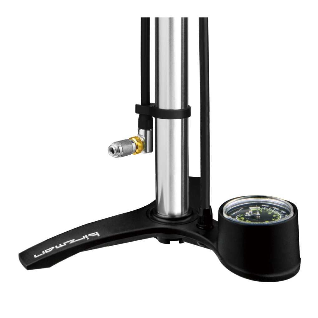 Birzman The Pump Helix Floor Pump - silver