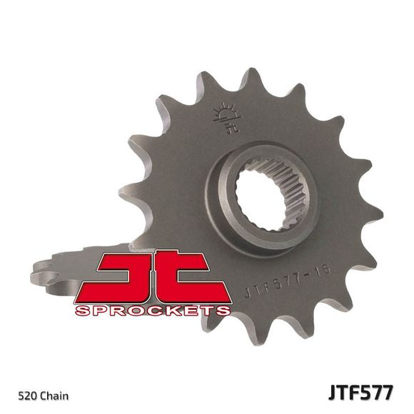 JT. Standard Steel 577 - 520 Countershaft SprocketRef: Jtc00422A / 1077448001