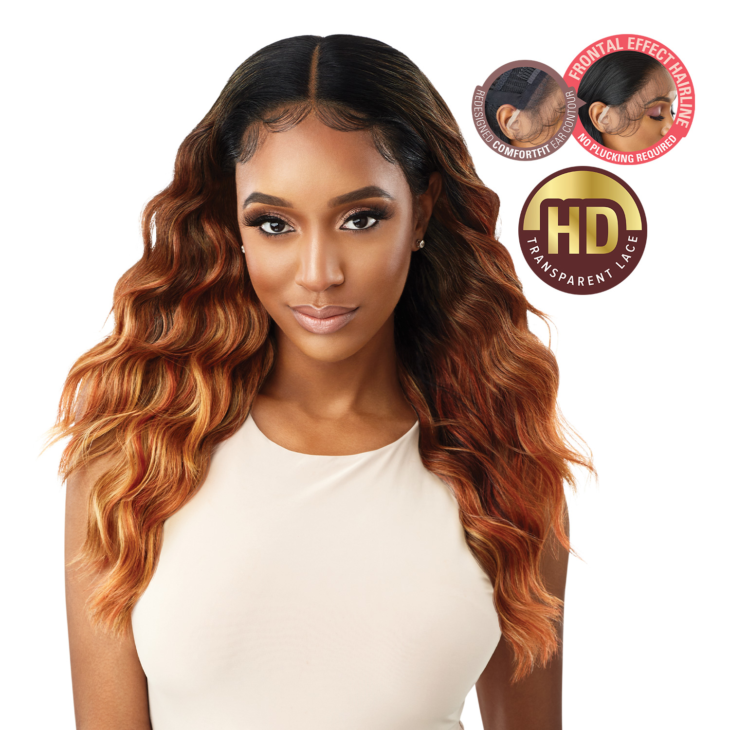 Outre Melted Hairline HD Lace Front Wig Mikaella