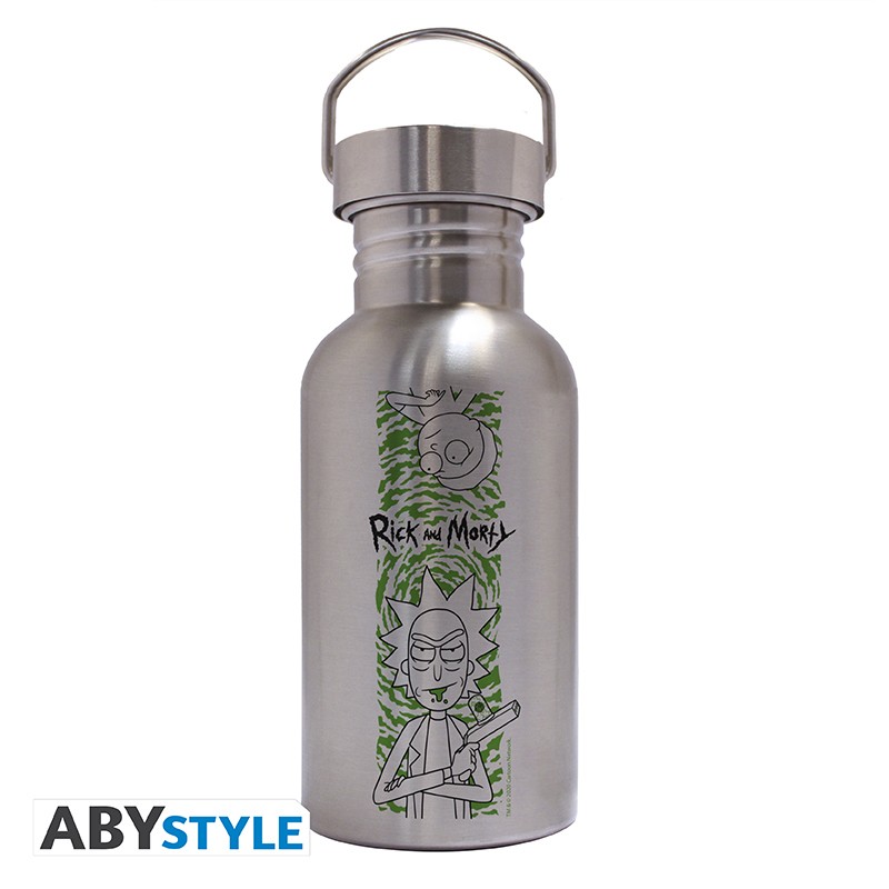 RICK AND MORTY Canteen Steel Bottle Portal