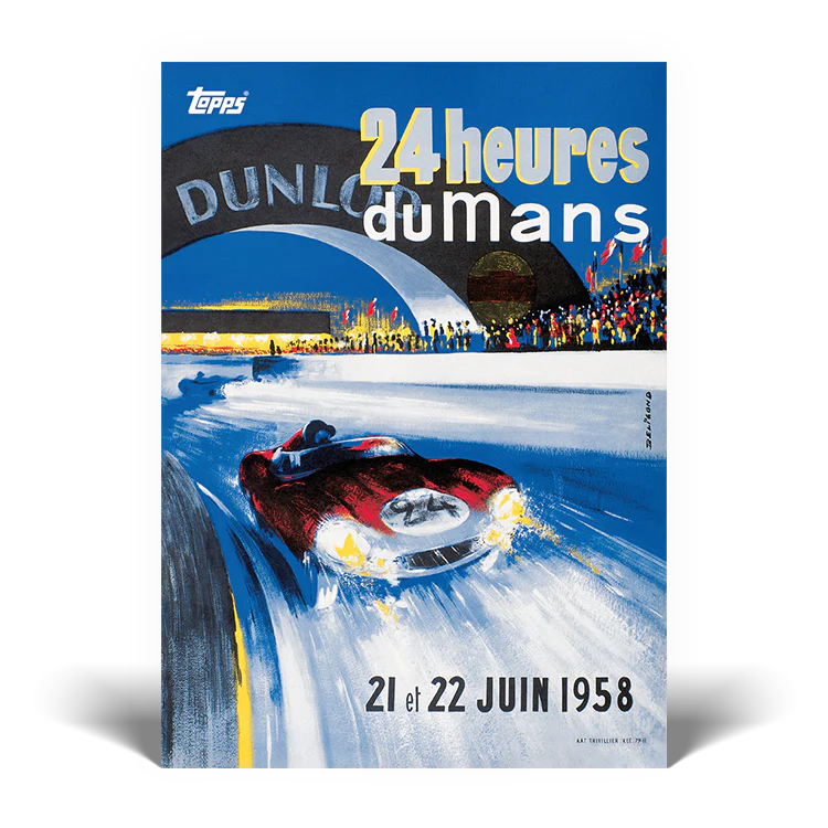 2023 Topps 24H of Le Mans Poster Art #13 - Topps UK