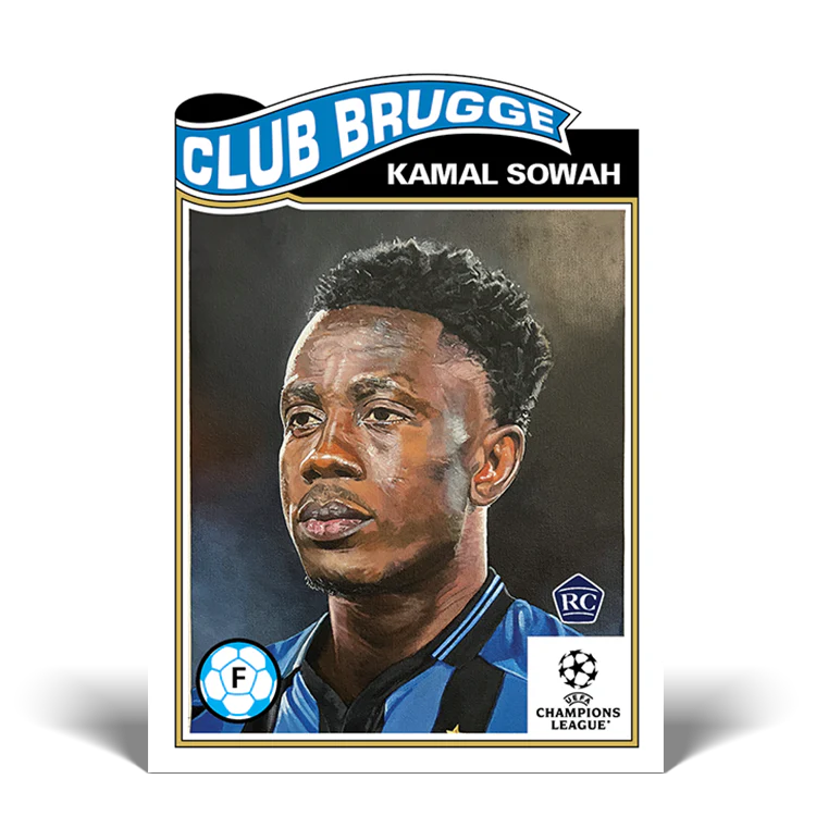 Topps UK - UCC Living Set Card #542 - Kamal Sowah