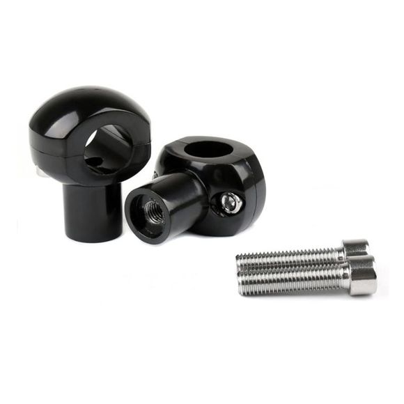 CustomAcces UNIVERSAL 25MM Universal handlebar clamp - BlackRef: TO0001