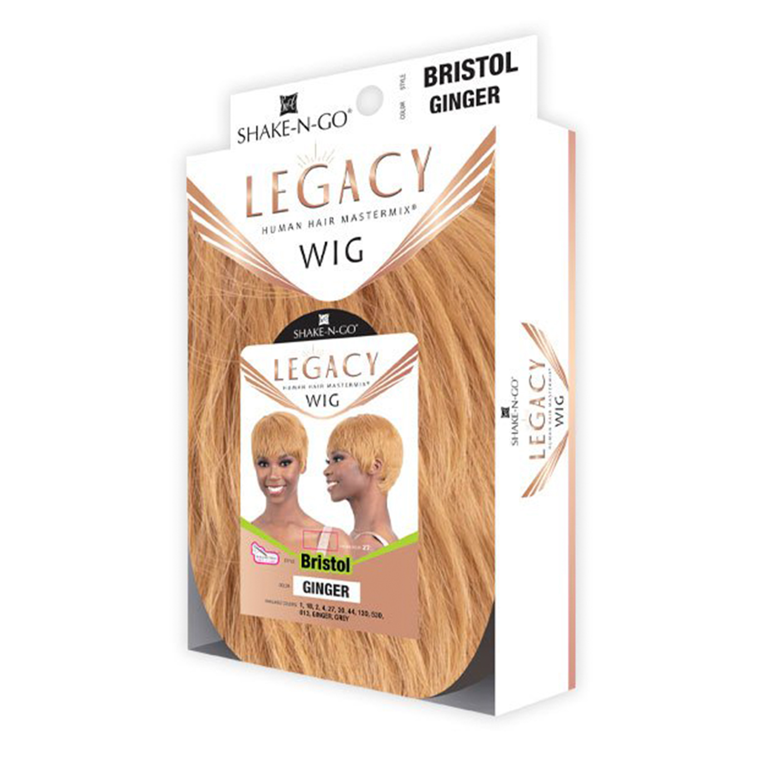 Shake-N-Go Human Hair Blend Wig Legacy Bristol
