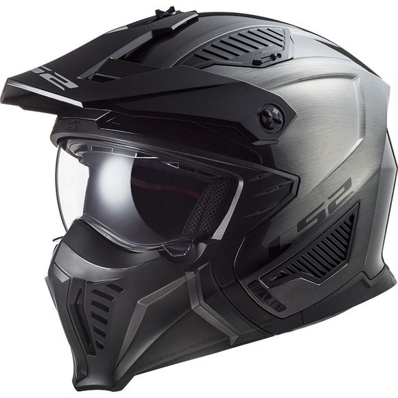 LS2 OF606 DRIFTER Jet Helmet - JEANS - GreyRef: LS0759